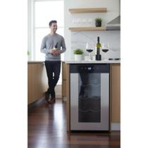 2x Adega Climatizada 8 Garrafas 25L Display Digital Led 2x Adega Climatizada 8 Garrafas 25L Display Digital Led