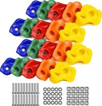 2X Agarras Escalada 20 Buracos Infantil Ergonomicas