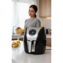 2x Air Fryer Digital Inox 1500W - Preta 5L
