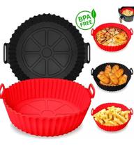 2X Air Fryer Forma Assadeira Forno Microondas Proteção