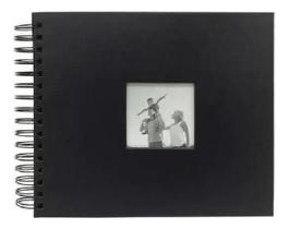 2X Álbum De Fotos Scrapbook Livro De Assinaturas Médio - Pre