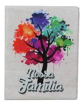 2X Álbum Fotográfico Nossa Família Para 500 Fotos 10X15