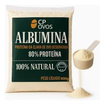 2X Albumina Cp Ovos 500G 80% Proteína Ganho De Massa Magra R