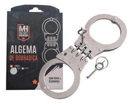 2X Algema De Dobradiça Impactus Prata Niquelado