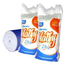 2X Algodão Hidrófilo 100% Puro Em Rolo Kit 2X Pacotes 500G