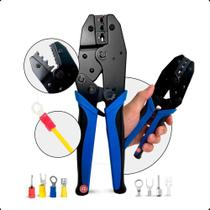 2X Alicate Crimpar Prensa Conector Terminal Pré-Isolado Não- 2X Alicate Crimpar Prensa Conector Terminal Pré-Isolado Não-