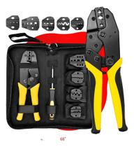 2X Alicate De Crimpar Prensa Terminal 8 Em 1 Multifuncional 2X Alicate De Crimpar Prensa Terminal 8 Em 1 Multifuncional