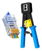 2X Alicate Ez Crimp Crimpagem De Cabos Conector Rj45 Passage 2X Alicate Ez Crimp Crimpagem De Cabos Conector Rj45 Passage