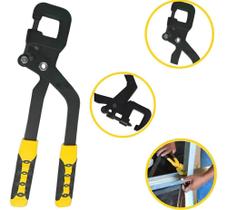 2X Alicate Puncionador Para Drywall 12 Pol. Cabo Emborrachad