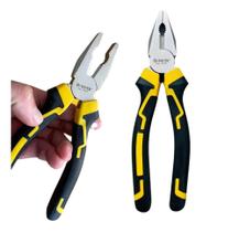 2X Alicate Universal 8 Aço Emborrachado Eletricista Mecanico 2X Alicate Universal 8 Aço Emborrachado Eletricista Mecanico