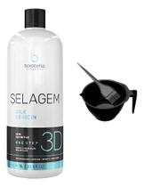 2X Alisamento Capilar 3D Borabella Selagem 3D Orgânica Resta