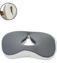 2X Almofada Coccix Assento 3D Anatômica Ortopédico Postural