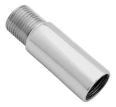 2X Alongador Prolongador Extensor Torneira 6Cm Metal Cromado