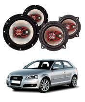 2x Alto Falantes 6" Polegadas + 2x 5" Polegadas 100W RMS Triaxial B3x60x/B3x50x A3 - Bravox