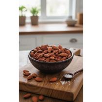 2x Amêndoa Defumada Salgada 1kg: Petisco Premium Crocante