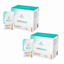 2x Aminnu Eaas 10g- 30 Sachês- Central Nutrition- Tangerina 2x Aminnu Eaas 10g- 30 Sachês- Central Nutrition- Tangerina
