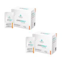 2x Aminnu Sem Xilitol-30 Sachês- Central Nutrition-Tangerina 2x Aminnu Sem Xilitol-30 Sachês- Central Nutrition-Tangerina