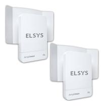 2x Amplimax Fit Modem 4g Internet Longo Alcance Eprl18 Elsys Branco