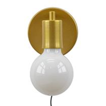2X Arandela Cabeceira Parede Quarto Moderna Dourado P/E27 ST2684 2X Arandela Cabeceira Parede Quarto Moderna Dourado P/E27 ST2684