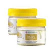 2X Argila Amarela Tonificante Facial Corporal Phytoterapica