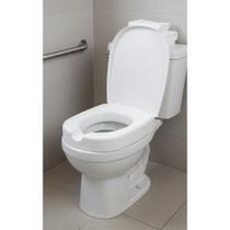2x Assento Elevado Vaso Sanitário Retangular 7,5cm CONFORTÁV
