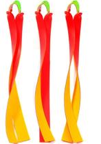 2X Atiradeira Estilingue Kit 3 Elásticos 1,2Mm