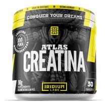 2X Atlas Creatina 90G - Iridium Labs Sabor Sem Sabor