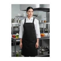 2x Avental Cozinha Profissional Preto 80x60cm c/ Bolso 2x Avental Cozinha Profissional Preto 80x60cm c/ Bolso