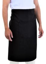 2X Avental Meio Corpo Cintura Cozinha Restaurante Pizzaria B