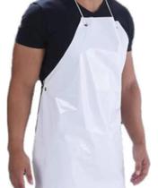 2X Avental Pvc Proteção Frigorífico Açougue Impermeável Com