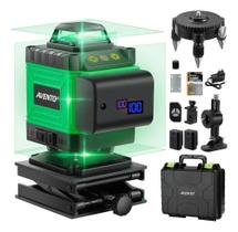 2X Avento Nível A Laser Verde 16 Linhas 4D 360 Autonivelant 2X Avento Nível A Laser Verde 16 Linhas 4D 360 Autonivelant