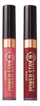 2X Avon Batom Líquido Power Stay 16 Horas Duracão Kit 2 Unid 2X Avon Batom Líquido Power Stay 16 Horas Duracão Kit 2 Unid