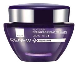2X Avon Renew Platinum Noite 55+ Creme Anti Idade 50G 2X Avon Renew Platinum Noite 55+ Creme Anti Idade 50G