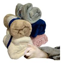 2X Bacon Born Kit 2 Mantas Cobertor Cachorro Gato Kit 2 Mach