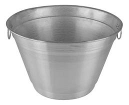 2X Balde De Gelo Cerveja Alumínio 7Lts Baldinho Cerveja Bar