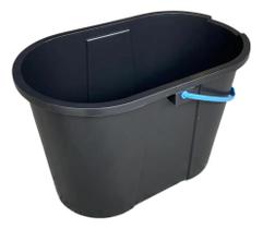 2X Balde Oval Com Alça Reforçada De Plástico De 10 Litros Co