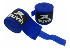 2X Bandagem Elástica Muvin 3 Metros - Luta Boxe Mma Muay Tha 2X Bandagem Elástica Muvin 3 Metros - Luta Boxe Mma Muay Tha