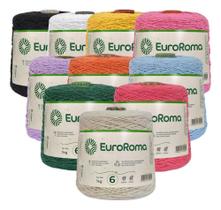 2X Barbante Euroroma 1 Kg Fio 6 Escolha A Cor (Diversas Core 2X Barbante Euroroma 1 Kg Fio 6 Escolha A Cor (Diversas Core