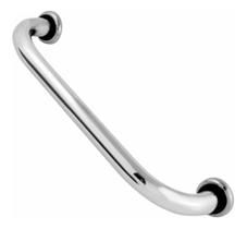 2X Barra De Apoio Em Alumínio Polido Banheiro Corredor 20Cm