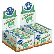 2x Barra de Fruta Nutry Bananinha Zero 24 Unidades 23g - 2x Barra de Fruta Nutry Bananinha Zero 24 Unidades 23g -