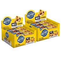 2x Barra de Nuts Nutry Clássica 12 Unidades 25g