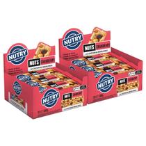 2x Barra de Nuts Nutry Cranberry 12 Unidades 25g