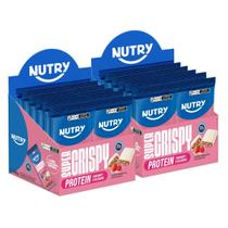2x Barra de Proteina Nutry Super Crispy Zero Frutas Vermelhas e Iogurte 55g - 2x Barra de Proteina Nutry Super Crispy Zero Frutas Vermelhas e Iogurte 55g -