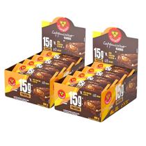 2x Barra Proteica 3 Corações Cappuccino Classic 12 Unidades 50g