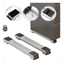 2X Base Com Rodinhas De Geladeira Fogão E Maquina De Lavar P