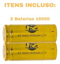 2x Bateria 18500 3500mah 3.7v Recarregavel Para Microfone K501 / K502 / K522 Qualidade Premium