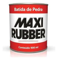 2X Batida De Pedra Branco 900Ml Tinta Emborrachamen Maxi Rub