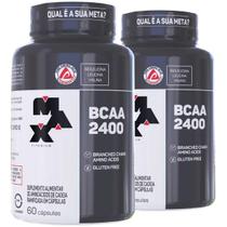 2X Bcaa 100 Cáps Kit Grow Thiso Soldier Combo Max Titanium