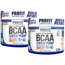 2x Bcaa Super Pump 150g Sabor Natural - Profit