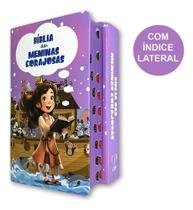 2X Bíblia Das Meninas Corajosas Arc Harpa Índice Ilustraçõ